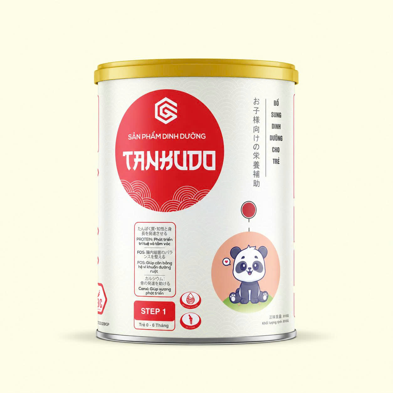 TANKUDO STEP 1 – lon 810g
